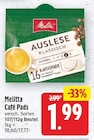 Café Pads von Melitta für 1,99 € bei E center im Angebot Café Pads von Melitta im aktuellen E center Prospekt