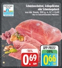Schweineschnitzel Angebote bei EDEKA Altenburg für 0,66 €