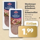 Aktuelle Schweinefilet Angebote bei combi in Paderborn Aktuelles Gebackene Entenbrust Angebot bei combi in Paderborn ab 1,99 €