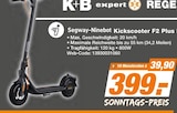 expert Regen - Kickscooter F2 Plus Angebot im Prospekt Kickscooter F2 Plus bei expert im Regen Prospekt für 399,00 €