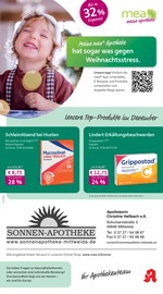 mea - meine apotheke Apotheken Prospekt der aktuellen Woche mit 4 Seiten, gültig von 01.12.2025 bis 31.12.2025, in Döbeln und Umgebung Aktueller mea - meine apotheke Apotheken Prospekt in Döbeln und Umgebung, "Unsere Dezember-Angebote" mit 4 Seiten, 01.12.2025 - 31.12.2025