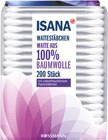 Wattestäbchen von Isana für 0,59 € bei Rossmann im Angebot Wattestäbchen von Isana im aktuellen Rossmann Prospekt
