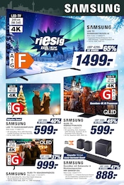 QLED Fernseher Angebote im Prospekt "SAMSUNG Awesome X-Mas" von expert QLED Fernseher Angebote im Prospekt "SAMSUNG Awesome X-Mas" von expert auf Seite 2