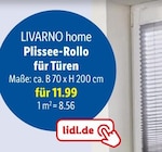 Plissee-Rollo für Türen Angebote von LIVARNO home bei Lidl Chemnitz für 11,99 €
