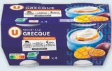 Yaourts à la Grecque sur lit de fruits - U - U Express à Vénissieux Yaourts à la Grecque sur lit de fruits - U en promo chez U Express Vénissieux à 3,92 €
