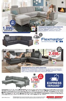 Sofa im aktuellen Möbel Borst Prospekt (Ulm) Sofa im Möbel Borst Prospekt "POLSTER SPEZIAL" mit 8 Seiten (Ulm)