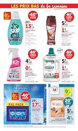 Promos Savon dans le catalogue "Super U" de Super U Savon en promo dans le catalogue Super U à la page 28