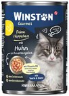 Katze Gourmet Feine Häppchen im Rossmann Prospekt Katze Gourmet Feine Häppchen von Winston im aktuellen Rossmann Prospekt für 0,64 €