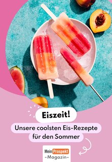 Aktueller Rezepte Prospekt (GroĂthiemig, 1 Seite zum blĂ€ttern Rezepte Prospekt Eiszeit mit 1 Seite