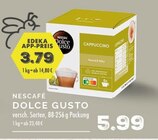 Dolce Gusto Cappuccino Angebote von Nescafé bei EDEKA Voerde für 3,79 €