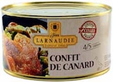 Confit de Canard - Jean Larnaudie en promo chez Intermarché Châtellerault à 9,26 €