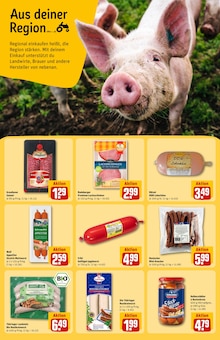 Mettwurst im REWE Prospekt "Dein Markt" mit 34 Seiten (Berlin)