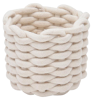 Panière de rangement en corde rond en promo chez B&M Panière de rangement en corde rond dans le catalogue B&M