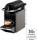 Machine à café Nespresso Pixie titane - NESPRESSO - Carrefour à Cannes Machine à café Nespresso Pixie titane - NESPRESSO en promo chez Carrefour Cannes à 109,99 €