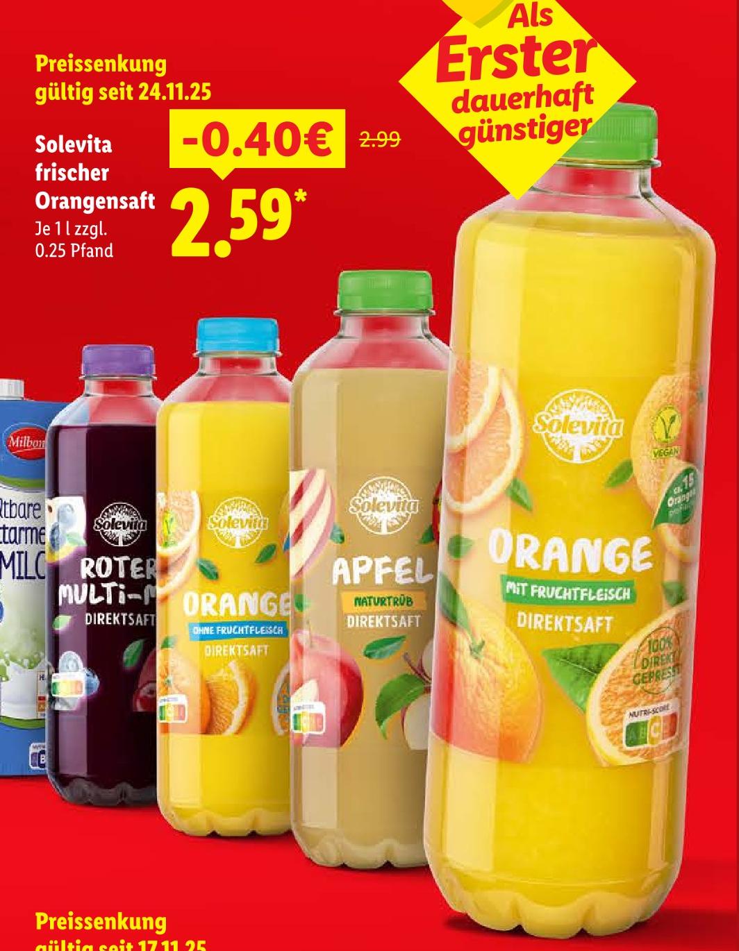 frischer Orangensaft