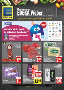 EDEKA Prospekt Wir lieben Lebensmittel! mit  Seiten in Niederwürschnitz und Umgebung
