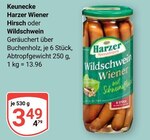 Harzer Wiener Hirsch im Angebot bei GLOBUS in Jena Harzer Wiener Hirsch Angebote von Keunecke bei GLOBUS Jena für 3,49 €