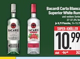 Carta Blanca Superior White Rum von Bacardi im aktuellen EDEKA Prospekt für 10,99 €