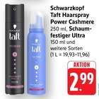 EDEKA - Taft Haarspray Power Cashmere Angebot im Prospekt Taft Haarspray Power Cashmere bei EDEKA im Prospekt "" für 2,99 €