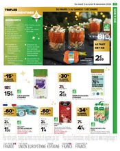 Promos Café bio dans le catalogue "JOYEUX NOËL & MEILLEURS PRIX" de Carrefour à la page 9