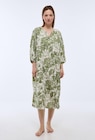 Chemise de nuit en viscose imprimée à trois quarts à 19,99 € dans le catalogue Monoprix Margaret
