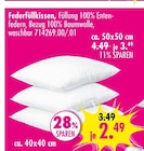 Federfüllkissen im aktuellen SB Möbel Boss Prospekt