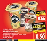 Kaffeespezialitäten im E center Prospekt Kaffeespezialitäten von GUT&GÜNSTIG im aktuellen E center Prospekt für 0,50 €