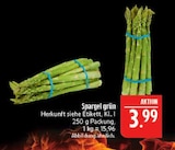 Aktuelles Spargel grün Angebot bei Marktkauf in Erlangen ab 3,99 €