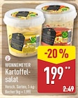 Kartoffelsalat oder Nudelsalat im Angebot bei ALDI Nord in Recklinghausen Kartoffelsalat oder Nudelsalat Angebote von Wonnemeyer bei ALDI Nord Recklinghausen für 1,99 €