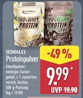 100% Whey Protein von IronMaxx im aktuellen ALDI Nord Prospekt für 9,99 €
