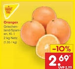 Orangen von Markttag im aktuellen Netto Marken-Discount Prospekt für 2,69 €