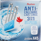 Pastilles anticalcaire lave linge AUCHAN - AUCHAN - Auchan Hypermarché à Vitrolles Pastilles anticalcaire lave linge AUCHAN - AUCHAN en promo chez Auchan Hypermarché Vitrolles à 5,39 €