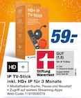 Aktuelle Fernseher Angebote bei expert in Peine Aktuelles HD+ IP TV-Stick Angebot bei expert in Peine ab 59,00 €
