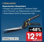 Rasenkanten-Grasschere im Angebot bei Netto Marken-Discount in Freiberg Rasenkanten-Grasschere Angebote von Fiskars bei Netto Marken-Discount Freiberg für 12,99 €