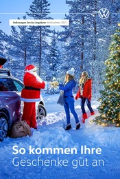 Aktueller Volkswagen Werkstatt & Auto Prospekt in Heidenheim und Umgebung, "So kommen Ihre Geschenke gut an" mit 1 Seite, 01.12.2025 - 31.12.2025