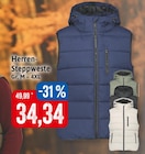 Herren-Steppweste bei Kaufhaus Stolz im Prospekt "" für 34,34 €