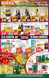 Prospectus Supermarchés Norma en cours, Votre Discounter Régional, 14 pages, 10/09/2025 - 16/09/2025 Catalogue Supermarchés Norma en cours à Tomblaine et alentours, Votre Discounter Régional, 14 pages, 10/09/2025 - 16/09/2025