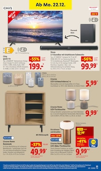 Fernseher im aktuellen Lidl Prospekt (Lehrte) Fernseher im Lidl Prospekt "LIDL LOHNT SICH" mit 57 Seiten (Lehrte)