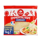 Emmental râpé fondant "Format familial" - CARREFOUR CLASSIC' - Carrefour Emmental râpé fondant "Format familial" - CARREFOUR CLASSIC' à 7,75 € dans le catalogue Carrefour