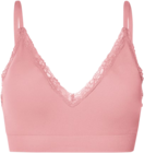 Brassière côtelée à dentelle en promo chez Lidl Brassière côtelée à dentelle dans le catalogue Lidl