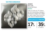Kungs Out Loud - Universal Music à 17,99 € dans le catalogue E.Leclerc