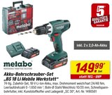 Aktuelles Akku-Bohrschrauber-Set BS 18 Li Mobile Werkstatt Angebot bei toom Baumarkt in Bergisch Gladbach ab 149,99 €