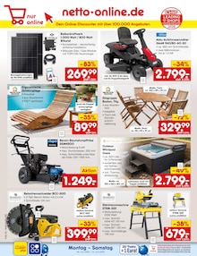 Gartensitzmöbel im Netto Marken-Discount Prospekt "Aktuelle Angebote" mit 67 Seiten (Bonn)