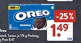 Original von Oreo im aktuellen ALDI SÜD Prospekt für 1,49 €