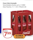 Limonade im Angebot bei GLOBUS in Trier Limonade Angebote von Coca-Cola bei GLOBUS Trier für 7,99 €