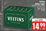 Helles Lager im Angebot bei EDEKA in Wuppertal Helles Lager Angebote von Veltins bei EDEKA Wuppertal für 14,99 €