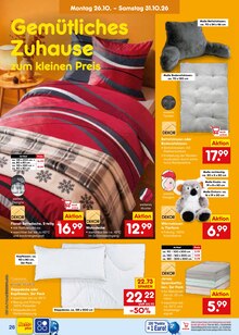 Bettdecke im aktuellen Netto Marken-Discount Prospekt (Regensburg) Bettdecke im Netto Marken-Discount Prospekt "Aktuelle Angebote" mit 67 Seiten (Regensburg)