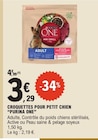 Croquettes pour petit chien - PURINA ONE - E.Leclerc Croquettes pour petit chien - PURINA ONE à 3,29 € dans le catalogue E.Leclerc