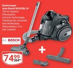 Bodenstaubsauger ohne Beutel BGS05BL1H Angebote von Bosch bei GLOBUS Amberg für 74,99 €