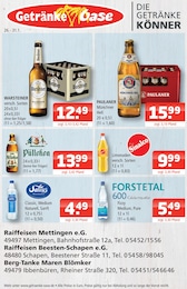 Getränke Oase Prospekt für Lotte: "Aktuelle Angebote", 1 Seite, 26.01.2026 - 31.01.2026